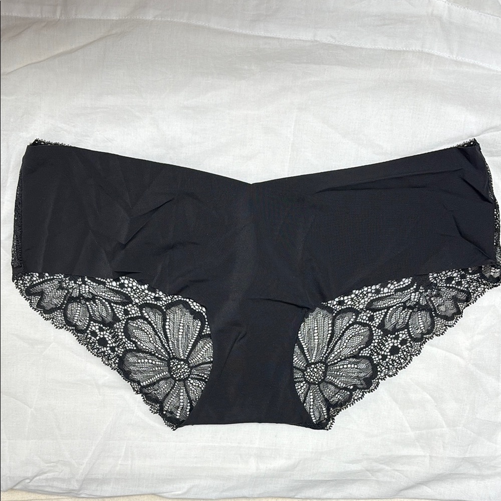 Victoria's Secret Black Lace Hiphugger